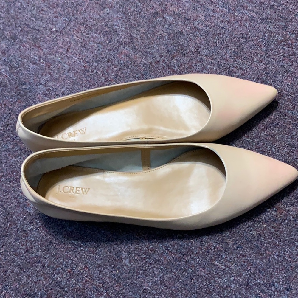 JCrew pointed flats